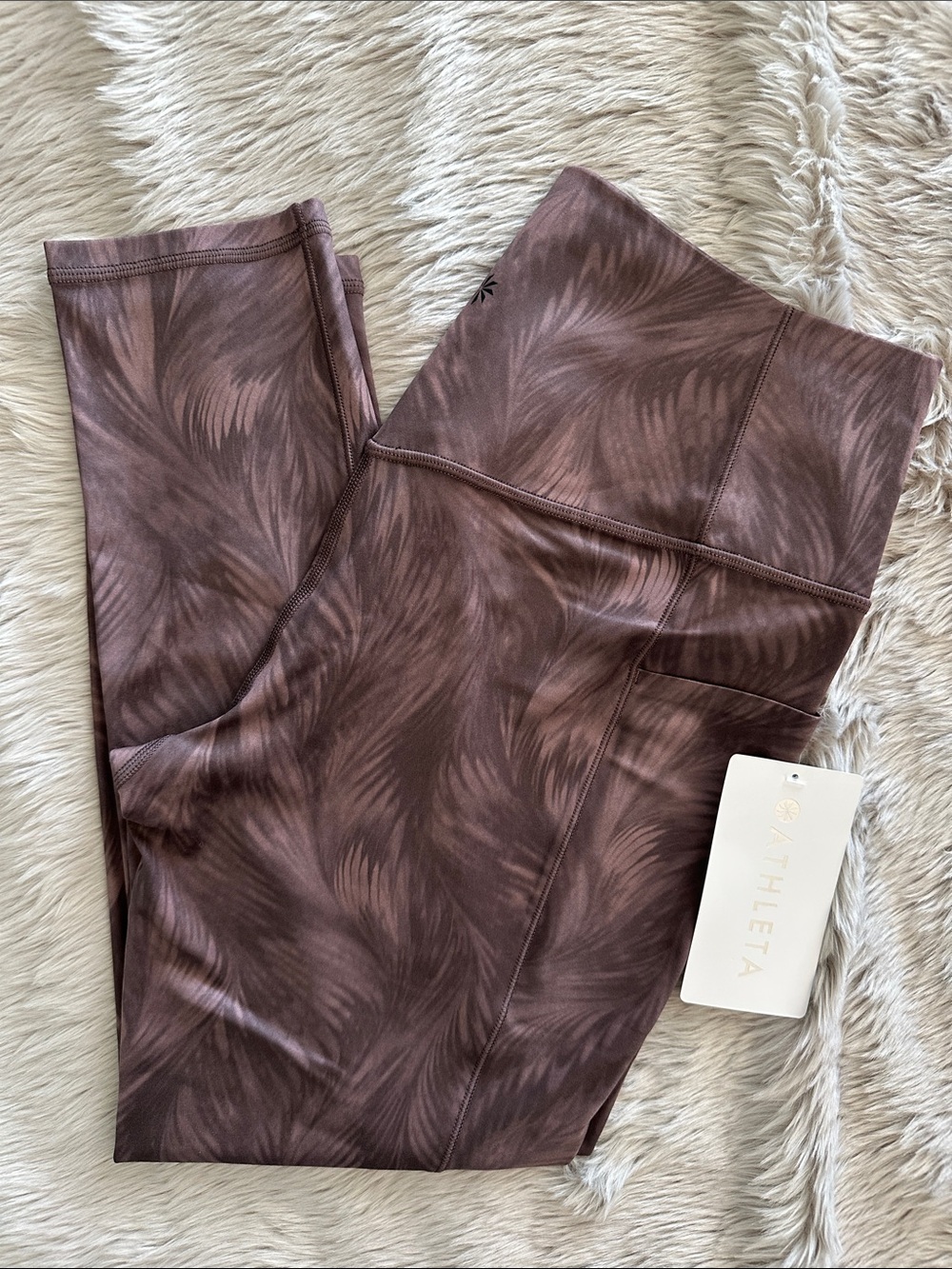 Athleta Salutation Stash II Printed Tight